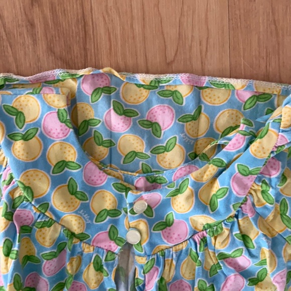 Lilly Pulitzer lemons flutter sleeve girls dress 8 - Picture 5 of 5